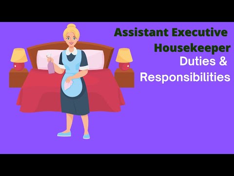 Video: Apa itu pengurus rumah tangga eksekutif?