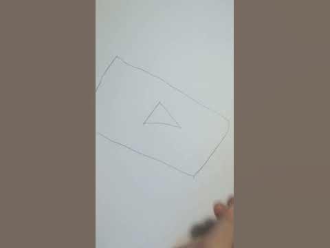 рисуем лаготип ютуба - YouTube