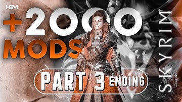 SKYRIM AE NOLVUS ASCENSION Modpack 2057 Mods Gameplay Walkthrough Part 3 FULL GAME - No Commentary