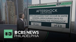 Aftershock reported in New Jersey; 159 aftershocks felt since April 5 earthquake