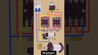 #electrical #electricalguru #fyp #vairalvideo #industrialelectrician timer connection for Motor