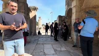 KUSADASI, TURKEY - for Ephesus, cruise ship calls - MARELLA DISCOVERY