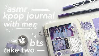 kpop journal with me — bts take two