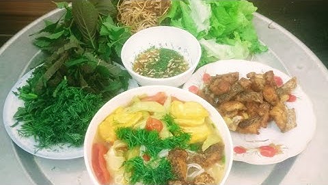 Làm bún cá đơn giản nhất. Bún cá dọc mùng ai làm cũng thành công| Bếp Sóc 8790