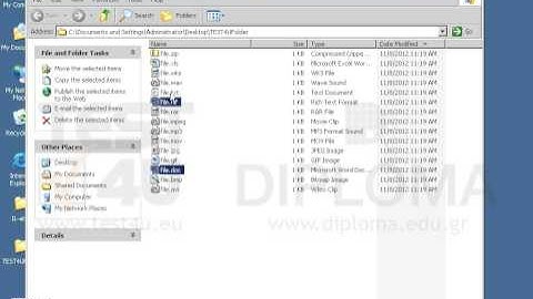 Delete all text files from the TEST4UFolder folder on your desktop.