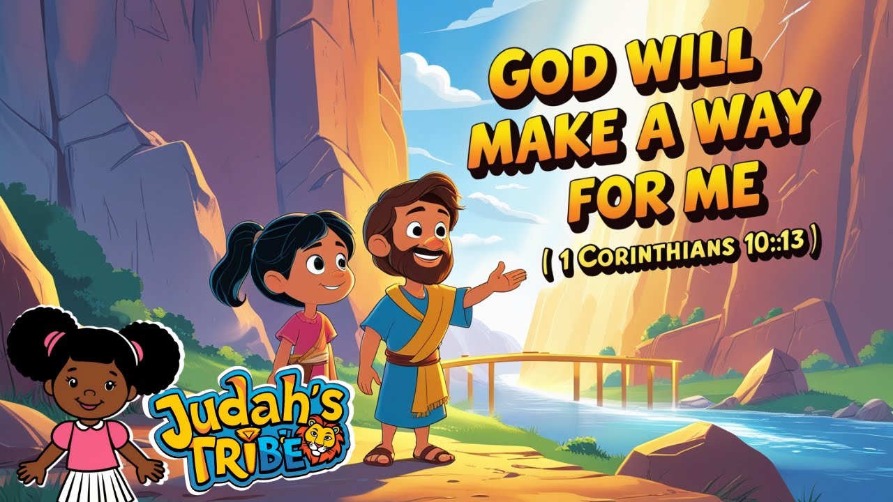 God Will Make a Way | 1 Corinthians 10:13 | Judah's Tribe Christian Kids Songs | Prayer Song God Will Make a Way | 1 Corinthians 10:13 | Judah's Tribe Christian Kids Songs | Prayer Song