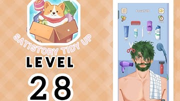 Satistory Tidy Up Level 28 Solution Walkthrough
