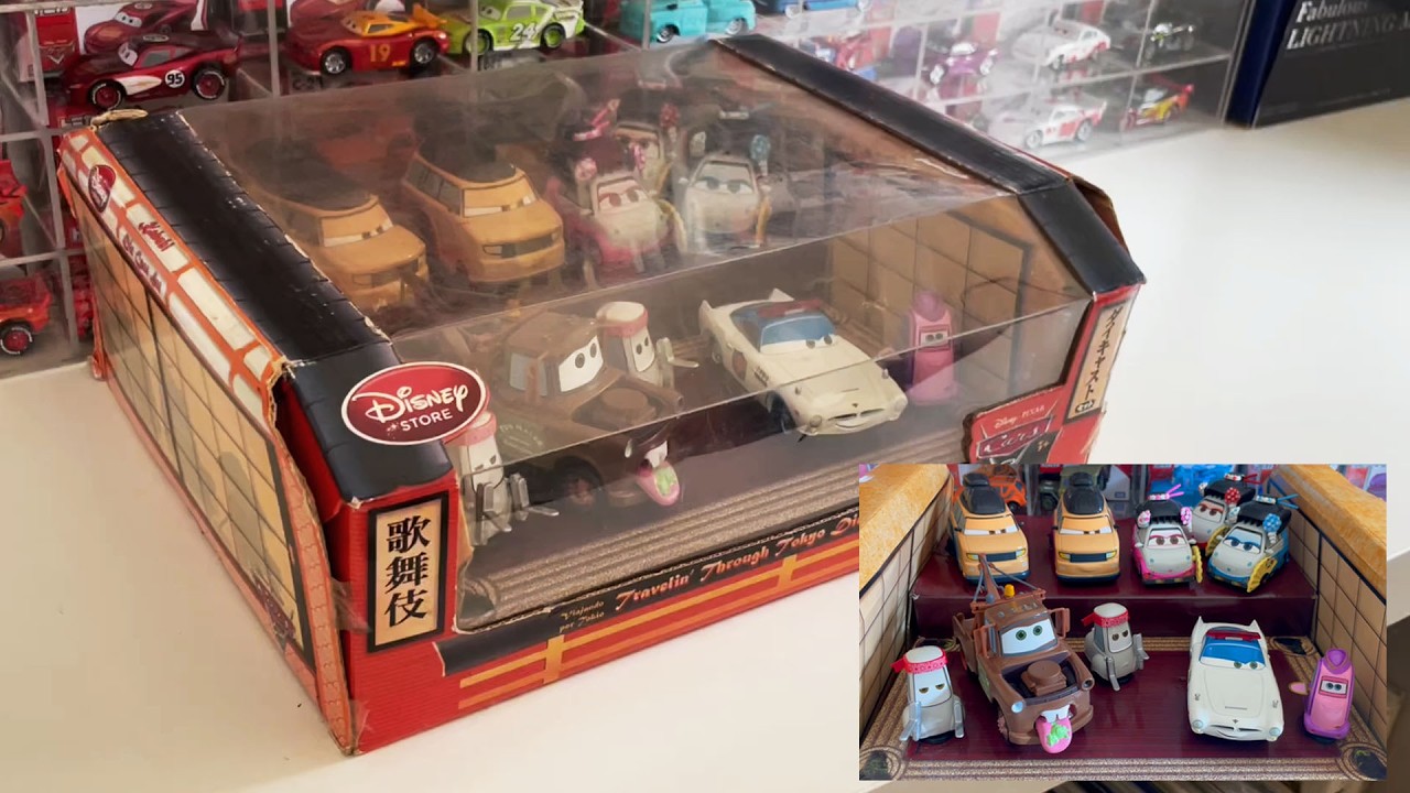 Disney Pixar Cars 2 1:43 Multi-Packs Travelin' Through Tokyo