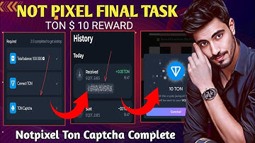 Notpixel Ton Captcha How To Complete | Notpixel Ton Captcha Complete
