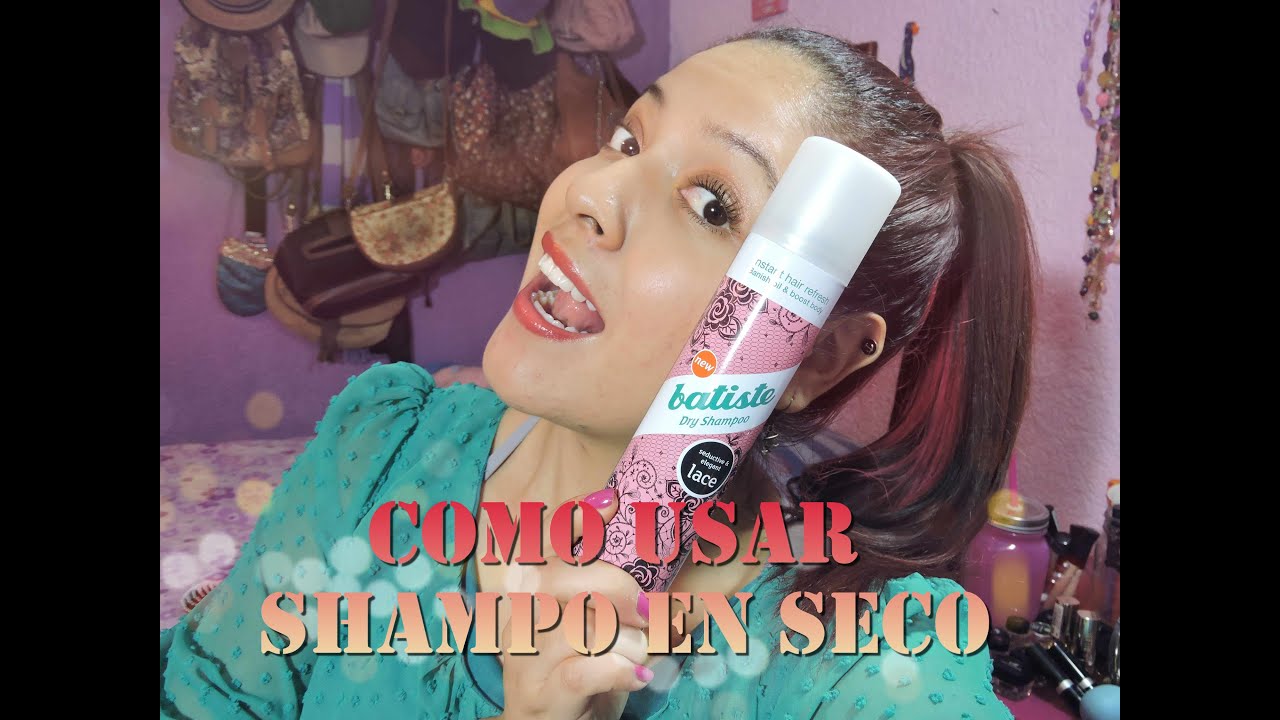 ¿Cómo uso el shampoo en seco? ValeTip YouTube