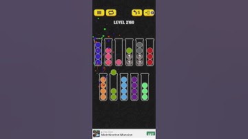 Ball sort puzzle level 2160