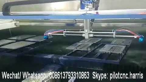 5 axis reciprocating spray machine-painting laptop shell