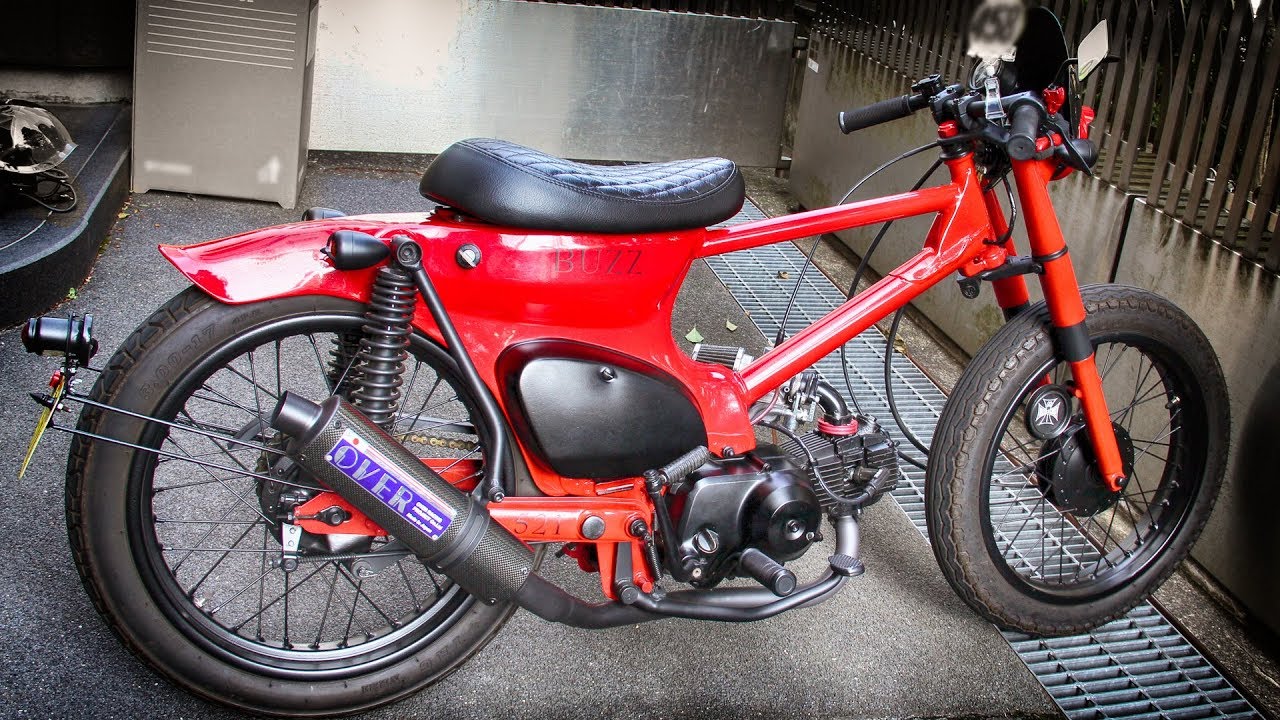 HONDA Super Cub Custom Bike #CafeCubMeeting - YouTube