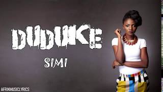 Simi  - Duduke (Lyrics)