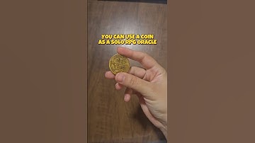How to use a coin as a #SoloRPG Oracle