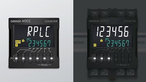 How to Program Omron H7CC Digital Counters Demo
