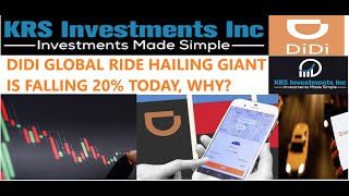 DIDI GLOBAL DOWN 17% CURRENT SHAREHOLDER ALERT AND WHY?