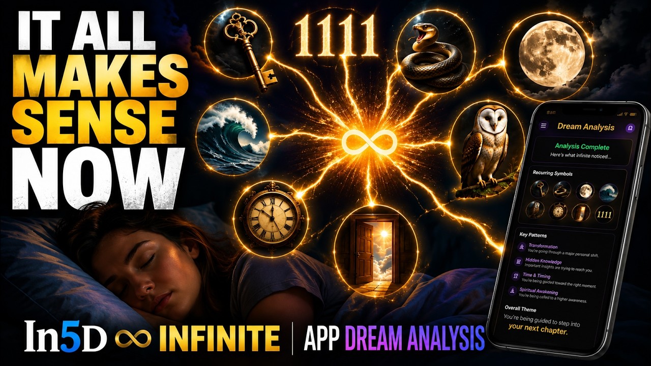 Thumbnail for IN-DEPTH Dream Analysis On In5D Infinite App!  Decode Your Dreams!