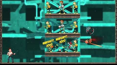 Stupid Zombies 2 Walkthrough LAB Levels 1-10 GAMEPLAY (iPhone,iPod,iPad)