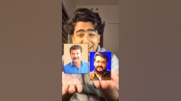 Mixing Mammootty + Lalettan into one Drawing