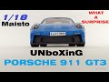 Unboxing Porsche 911 GT3 1/18 Scale by MAISTO