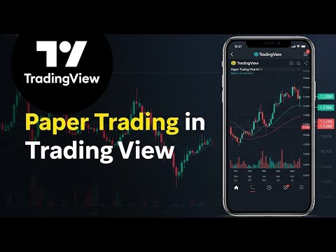 How to paper trade on Tradingview mobile app