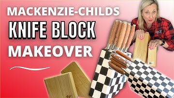 Easy Knife-block upscale // Tracey