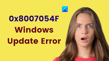 Fix 0x8007054F Windows Update Error