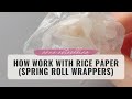 Translucent Rice Paper Flowers for cake decorating | Cake trends 2020 | Anna Astashkina