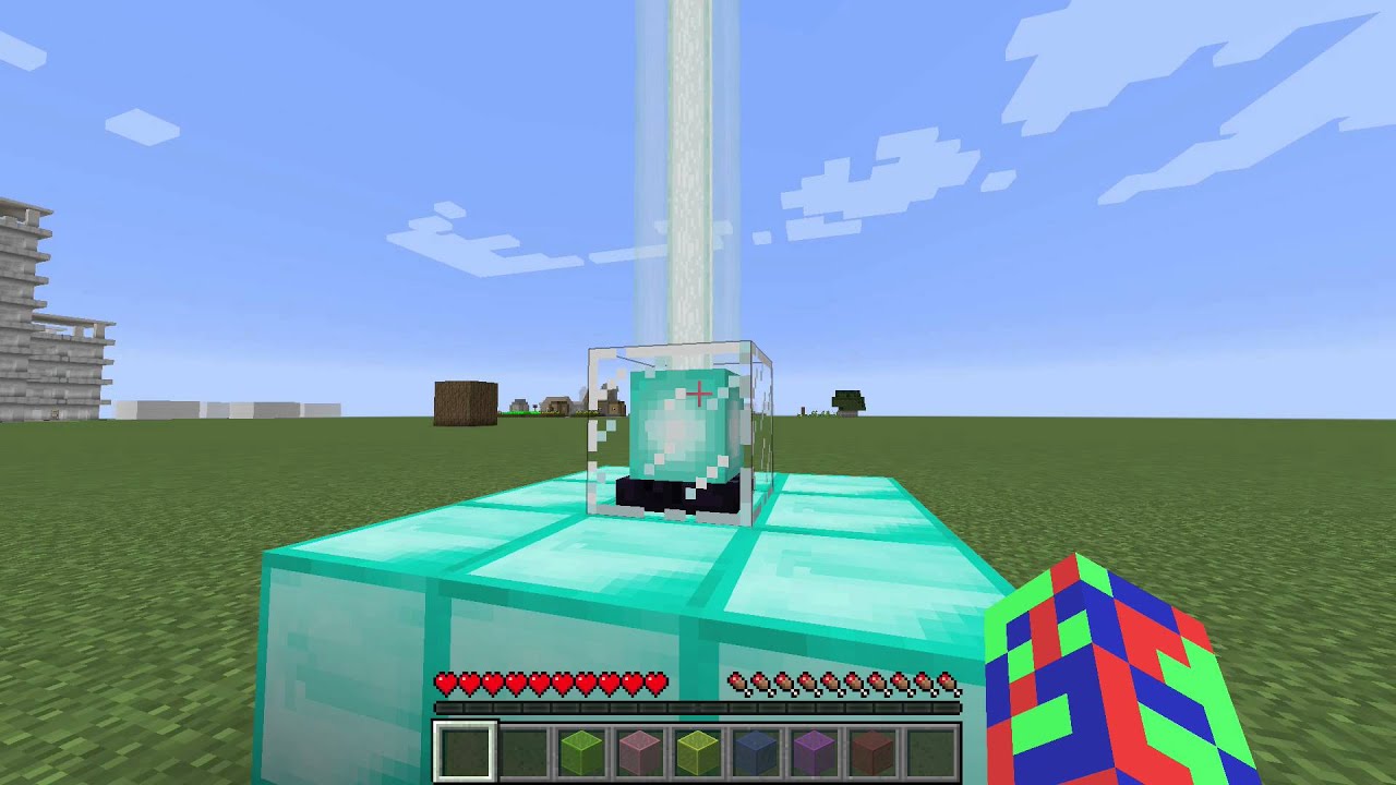 Minecraft How to make/activate a beacon!! - YouTube