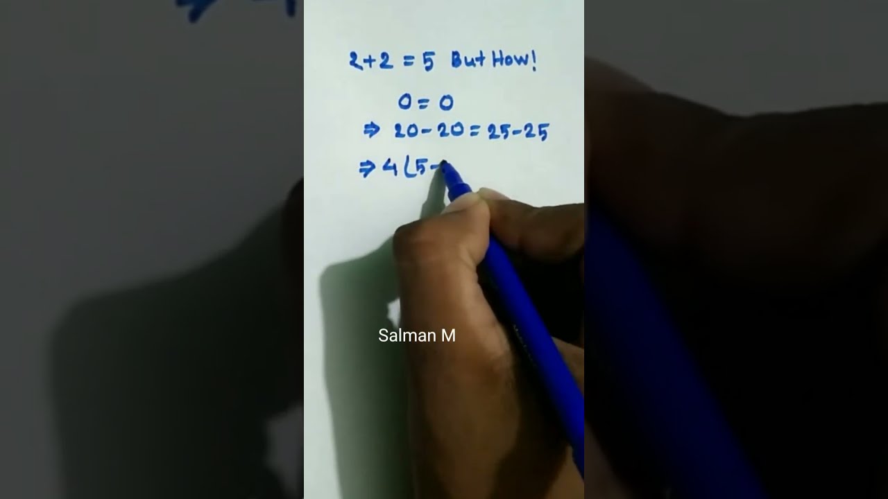 How To Prove 2 2 5 Math Tricks Fast Math Tricks 2 2 5 Proof How To Prove 2 2 5 Math Tricks Fast Math Tricks 2 2 5 Proof