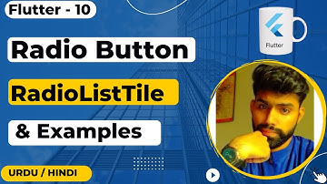 Radio Button  & RadioListTile Examples + Introduction || Urdu/Hindi || Jawad Aslam