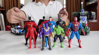 Avenger, Spider Man, Super Man, Bat Man, Hulk, Venom, Thor, Thanos