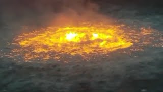 Video shows fire in Gulf of Mexico after gas pipeline rupture | ABC7