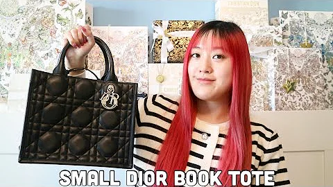 Dior Bag Unboxing: Small Dior Book Tote With Strap *FINALLY*