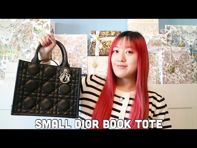 【ちょうどいいサイズ感♡】DIOR BOOK TOTE スモール Dior Bag Unboxing: Small Dior Book Tote With Strap *FINALLY