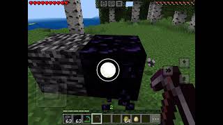 Miming obsidian with netherite and diamond pickaxe Minecraft by Grey bear given 1,088 views 2 weeks ago 5 minutes, 57 seconds
