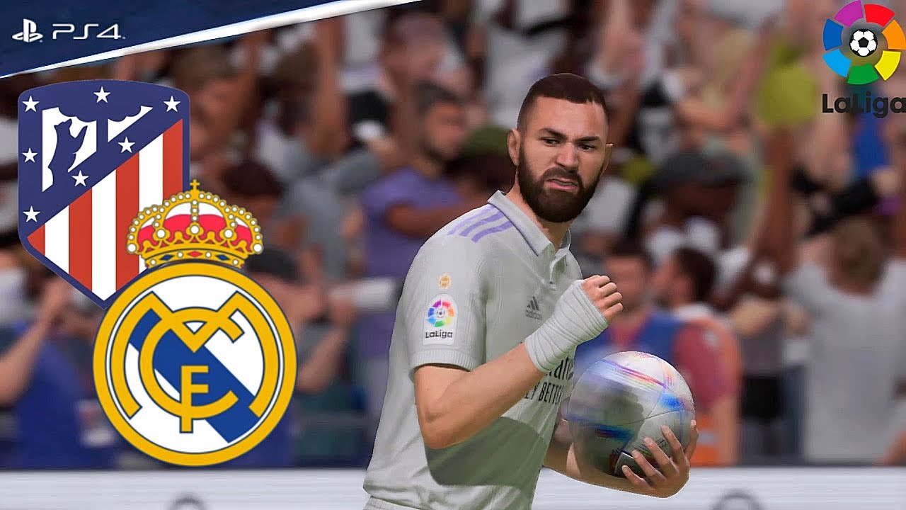 FIFA 23 no XBOX 360 GAMEPLAY ESPN - Real Madrid vs Atlético