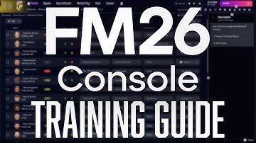 FM26 Console Training Tutorial | Everything You Need to Know