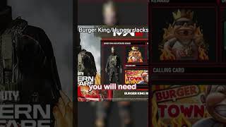 How to get MW3 Burger King rewards in 2024