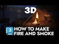 Creating realistic fire with chaos phoenix in 3ds max  tutorial