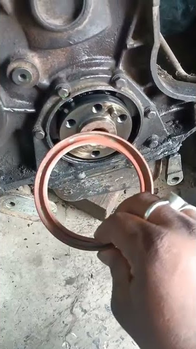 crank oil seal replace