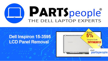 Dell Inspiron 15-3595 (P75F012) LCD Panel How-To Video Tutorial