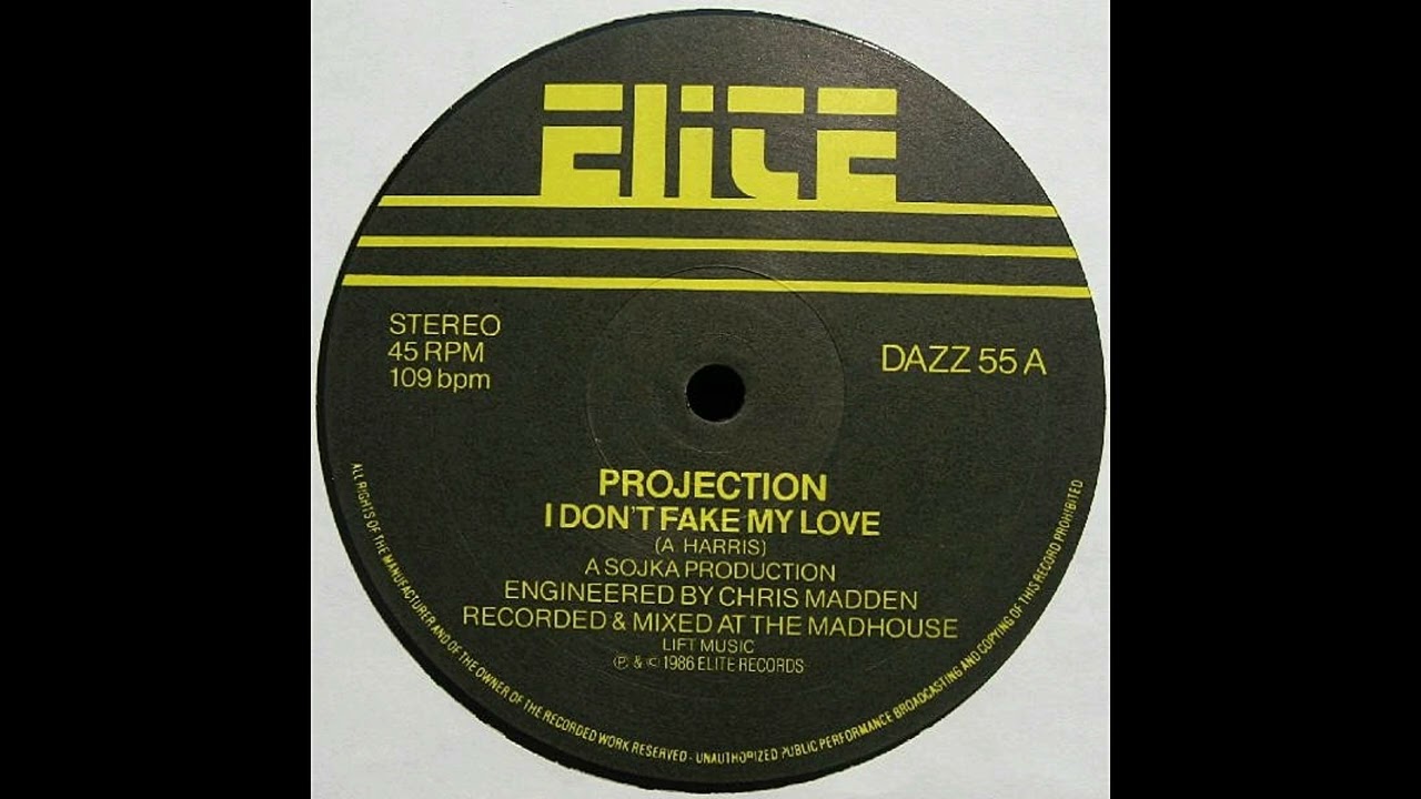 Projection - I Don't Fake My Love