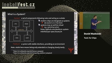 Tools for Chips (Daniel Maslowski)