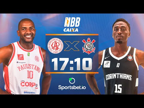 🐯Paulistano/CORPe X Corinthians⚫⚪ | NBB CAIXA 2023/24 | 02/03/2024 | Ao vivo e com imagens