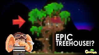 I Built the Perfect Treehouse in Growtopia | Step-by-Step Tutorial!