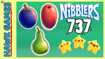 Fruit Nibblers Level 737 - 3 Stars Walkthrough, No Boosters