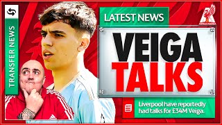 VEIGA £34M TALKS + LAVIA UPDATE | Liverpool FC Latest News