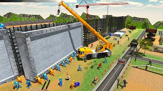 Border Security Wall Construction Simulator - Android Gameplay screenshot 5